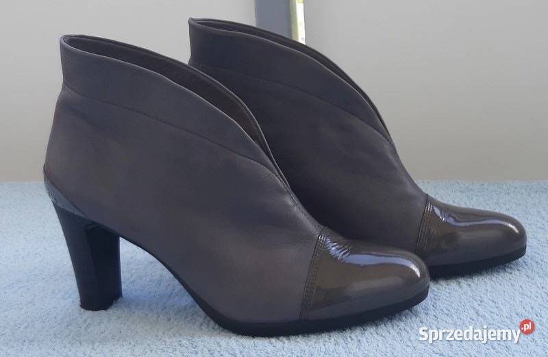 Made in Spain Hispanitas botki damskie skórzane Jastrzębie-Zdrój
