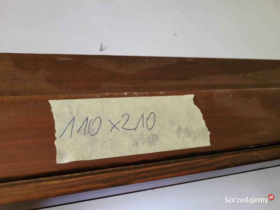 okno drzwi drewniane balkonowe 110x210 Turawa