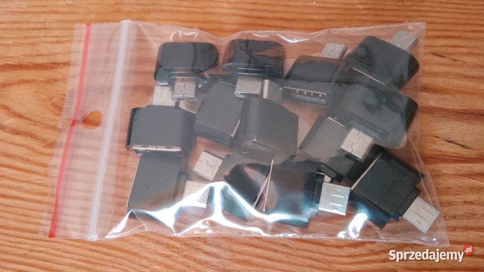 Przejściówka microUSB USB