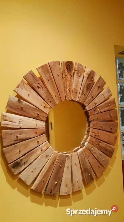 lustro ozdoba drewniane prezent mazowieckie Żuromin