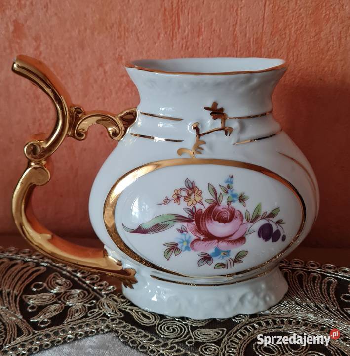 Porcelanowa pijałka Czechosłowacja Porcelana i szkło Cieszyn