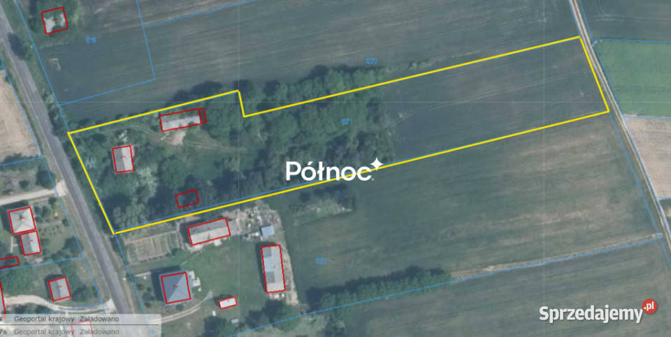 Gospodarstwo rolne dom pole i sad 088 ha asfalt Telatyn