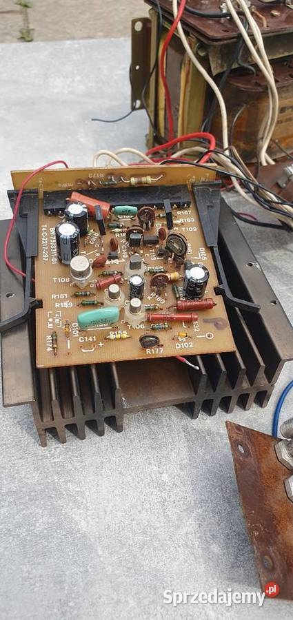 Wzmacniacz Unitra WS503 podzespoły