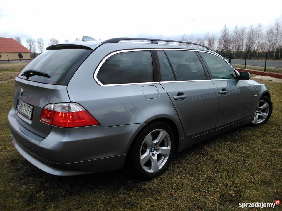 BMW E61 30D skóra automat sprowadzony Gniezno