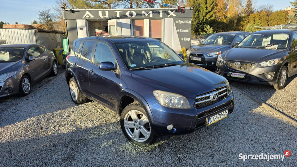 Toyota RAV4 Najbogatsza 22D 177 4x4 Skóry Hak wspomaganie kierownicy dolnośląskie Świdnica
