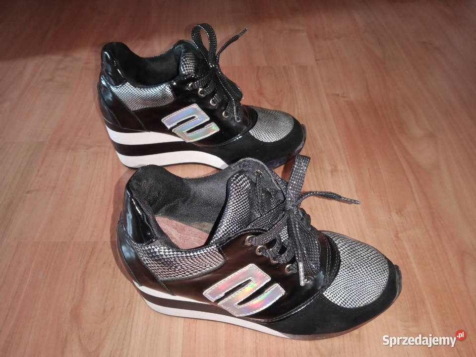 Sneakersy adidasy buty na platformie na koturnie sprzedam