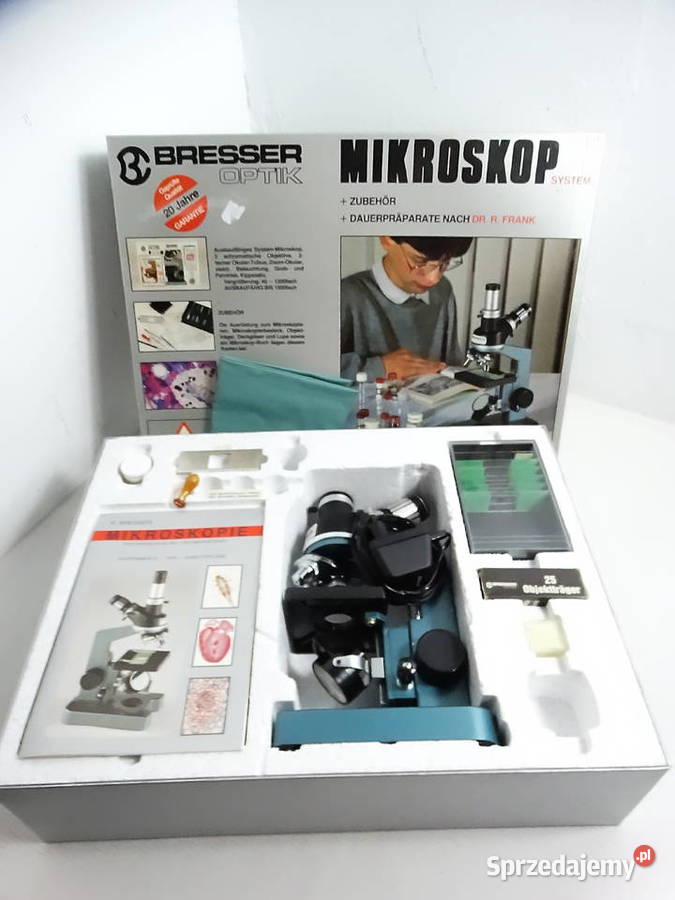 Mikroskop Bresser Optik System Zestaw retro w