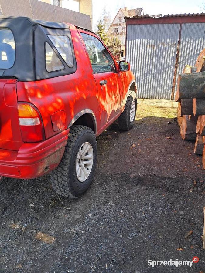 Suzuki grand vitara 3d cabrio 20 16v małopolskie Wiśniowa sprzedam