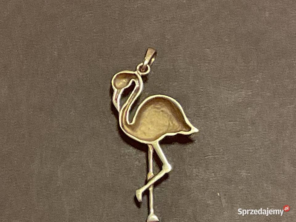 Zawieszka Flamingo złoto prby 375 Sosnowiec