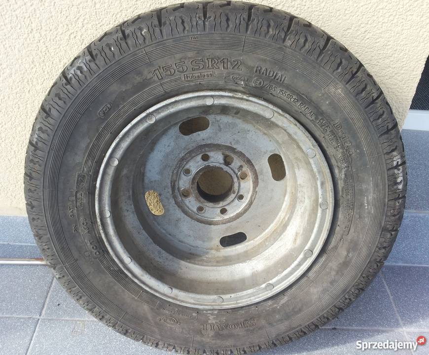 Opona STOMIL D124 155SR12 z zapasu Maluch Łódź