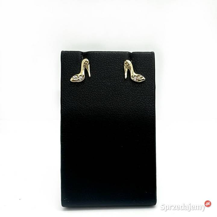 Złote Kolczyki pr 585 098g Kolczyki Elbląg
