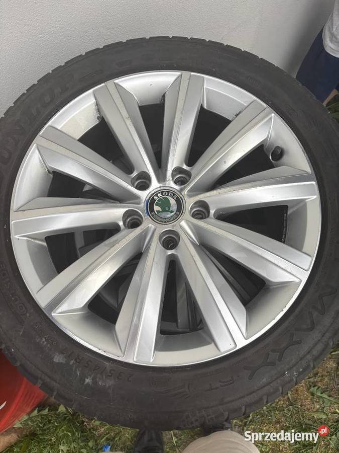 Oryginalne felgi 17 VW touran 5t Pasat b7 5x112 mazowieckie