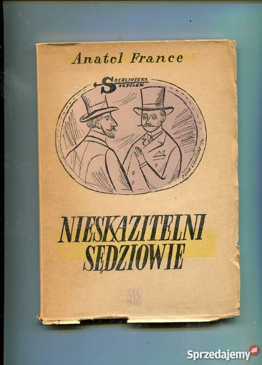 Nieskazitelni sędziowie Anatol France Szczecin