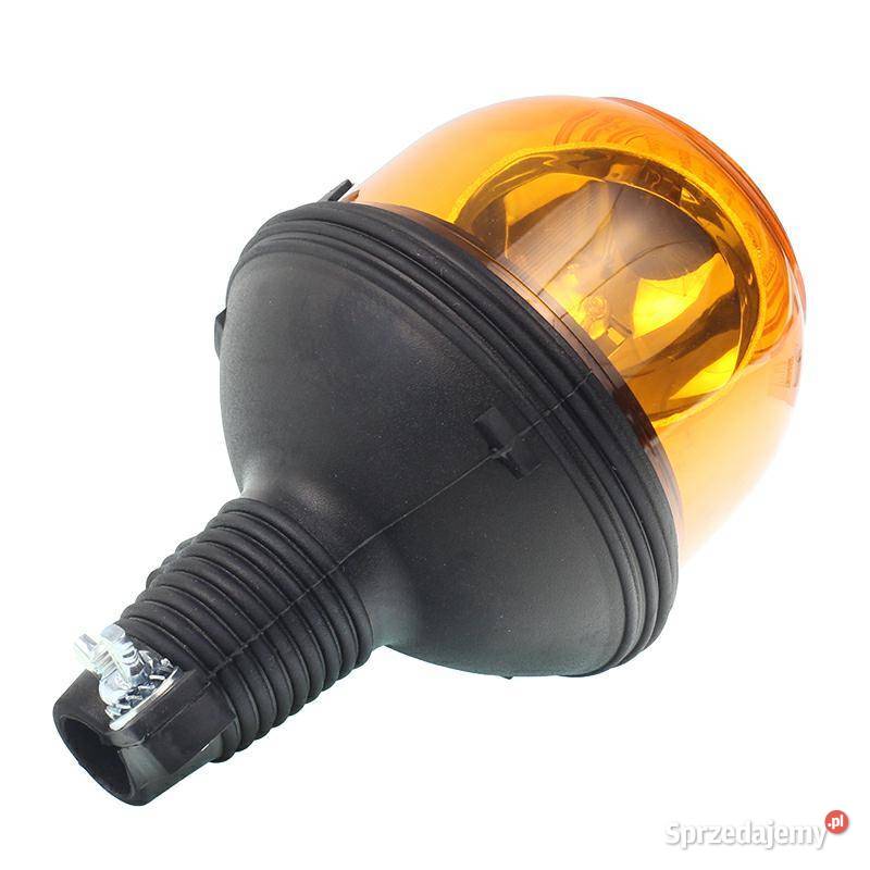 LAMPA OSTRZEGAWCZA 12V KOGUT MOCOWANA NA TRZPIEŃ