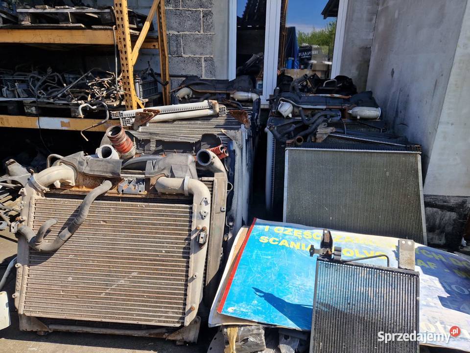 chlodnica wody cieczy powietrza coolera SCANIA 4 Zawichost