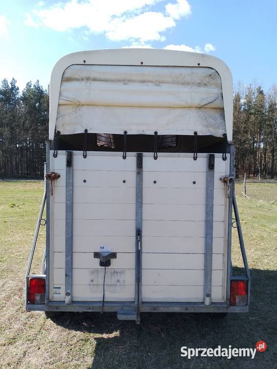Przyczepa do przewozu koni Żerdzina