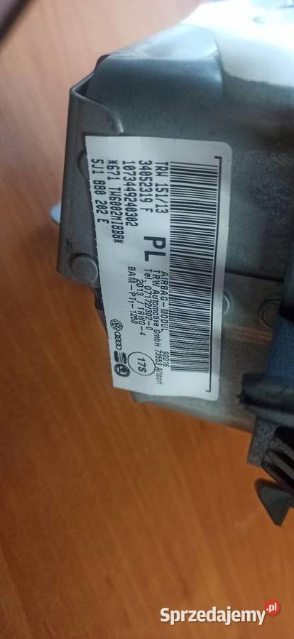 Komplet poduszek powietrznych skoda fabia 2 osobowe opolskie