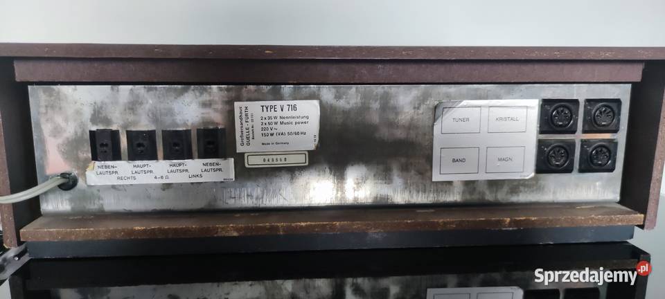 Zestaw Universum V716 T715 High Fidelity łódzkie Kutno sprzedam
