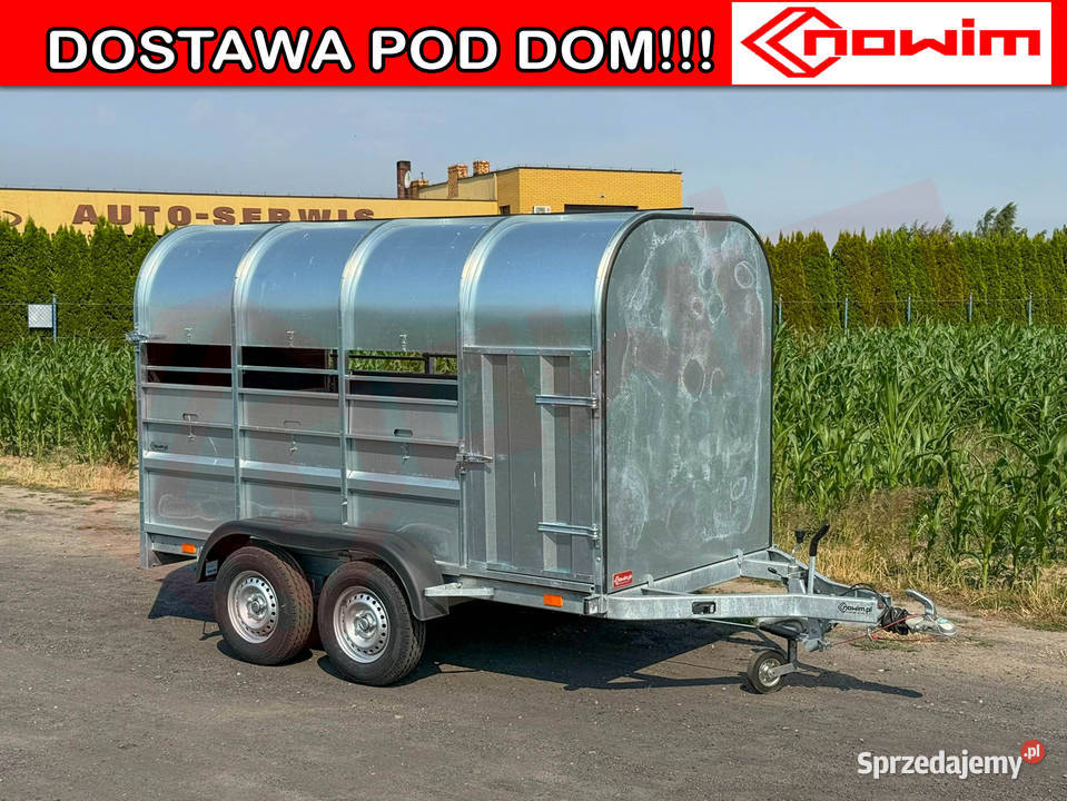 Przyczepa do przewozu transportu zwierząt warmińsko-mazurskie Olsztyn