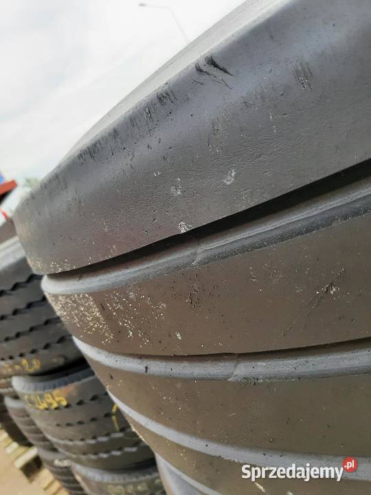 4x Opona używana ciężarowa 38565R225 GOODYEAR 65 Zaścianki