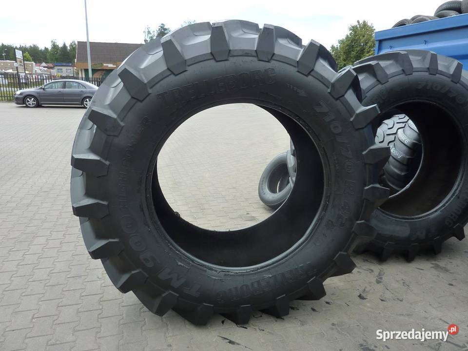 Opona używana rolnicza 71070R42 TRELLEBORG TM900 podlaskie Zaścianki
