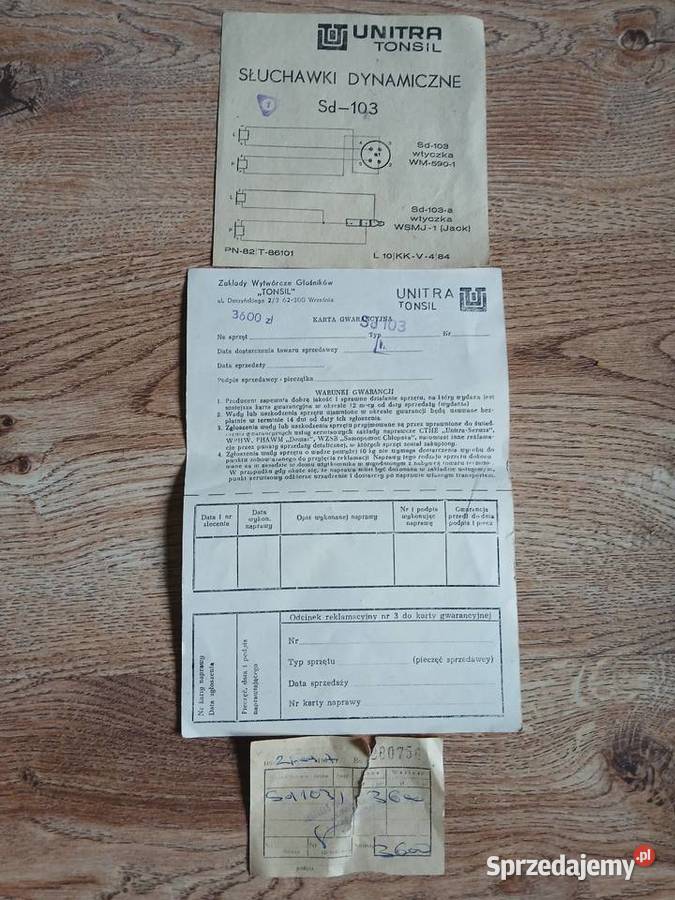 Kolekcjonerskie słuchawki dynamiczne