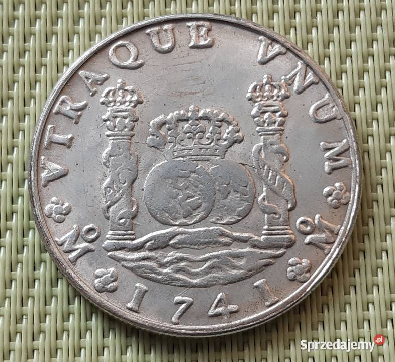 MonetaNumizmatKopia 8 REALI 1741 PHILIP V 8 Pruszków sprzedam