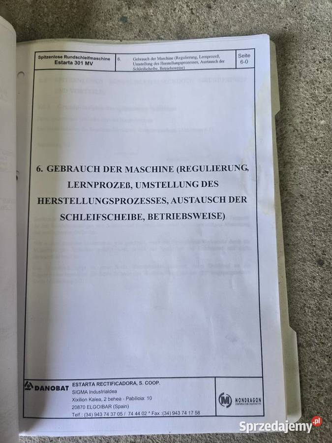 Szlifierka do wałków Szlifierka cnc Szlifierka Wola Wiązowa