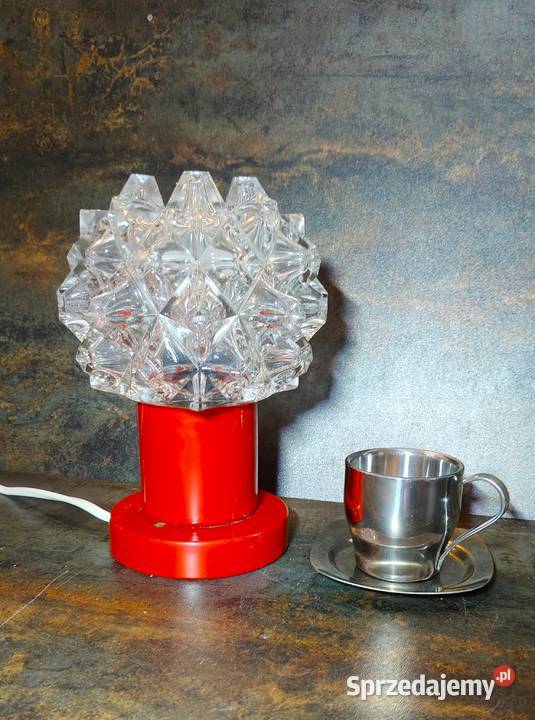 Lampy stołowe 2 space age vintage Kalisz sprzedam