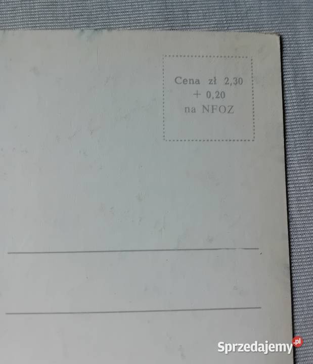 Pocztówka wielkanocna Ars Christiana 1973 r wielkopolskie Koźminek