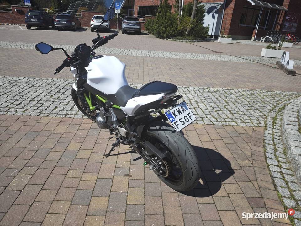 Kawasaki Z 650 biała perła benzyna Wadowice