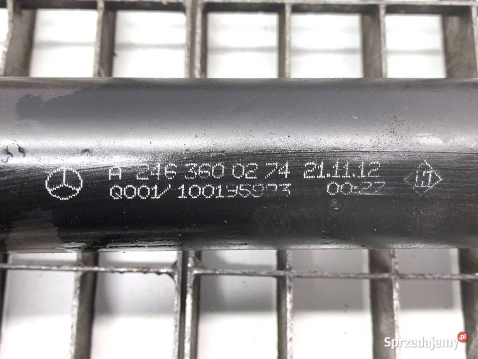 PÓŁOŚ PRAWY PRZÓD MERCEDES W176 A2463303000 16 osobowe