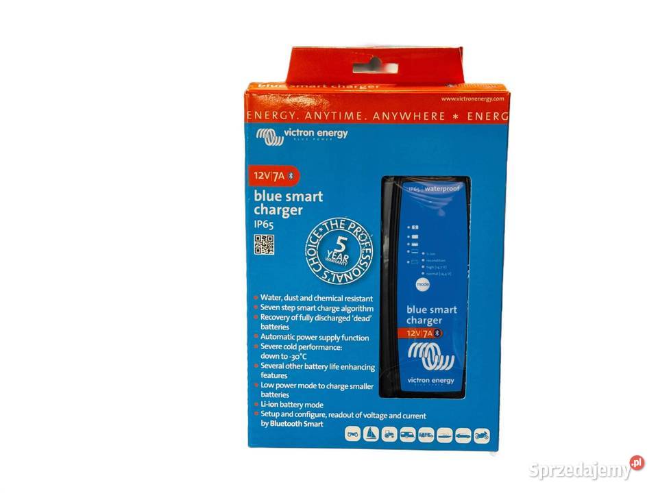 Ładowarka VICTRON 7 Blue Smart IP65 12V 7A osobowe Układ elektryczny, zapłon Jelcz-Laskowice