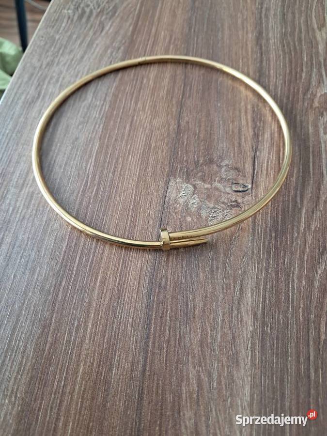 nowy naszyjnik w kształcie gwoździa obwód 40