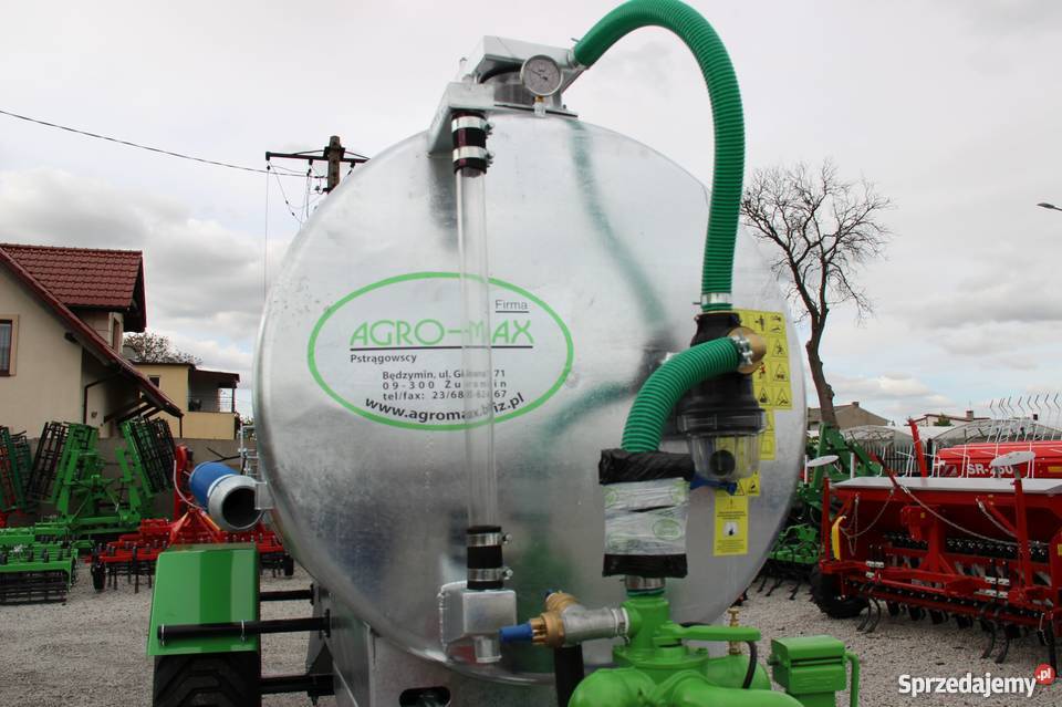 Beczkowóz wóz asenizacyjny jednoosiowy agro Rogóźno sprzedam