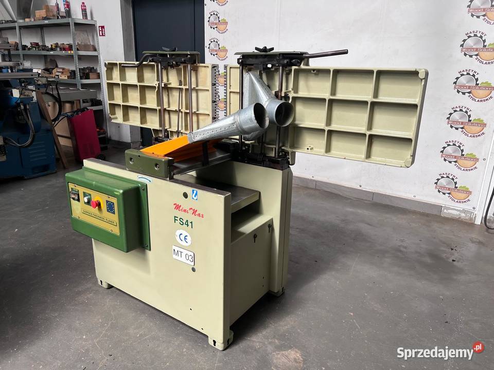 Wyrówniarko grubościówka SCM Mini FS410 małopolskie Juszczyn