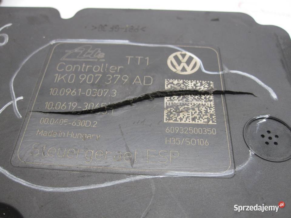 VW GOLF VI 09r 14 TSI pompa ABS 1K0614517BD osobowe Kielce