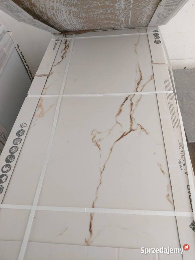 Płytki łazienkowe kuchenne 120x60 Klaro white Radom