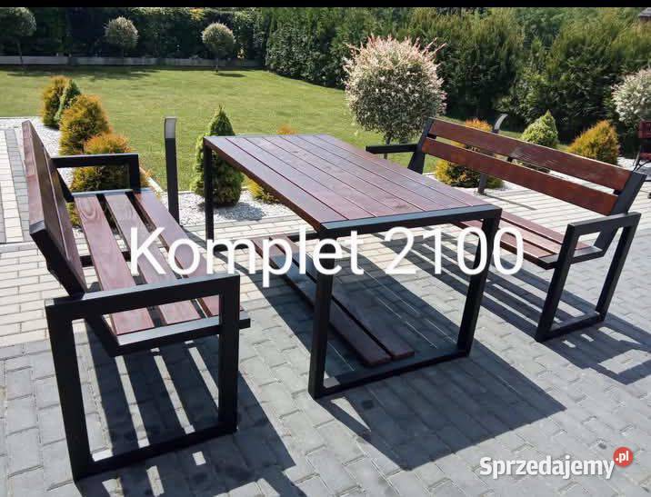MEBLE OGRODOWE ŁAWKI STOŁY NOGI DO MEBLI LOFT podkarpackie Haczów