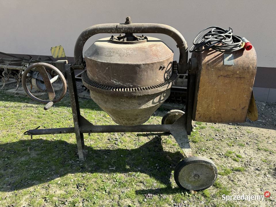 Betoniarka 150l silnik 380V 11 KW