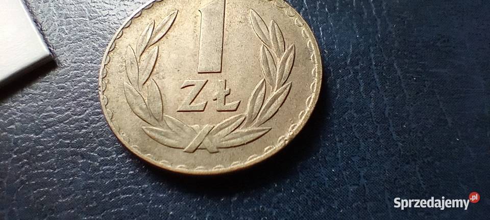 Stare monety 1 złoty 1949 MN PRL Polska 2 Lesko