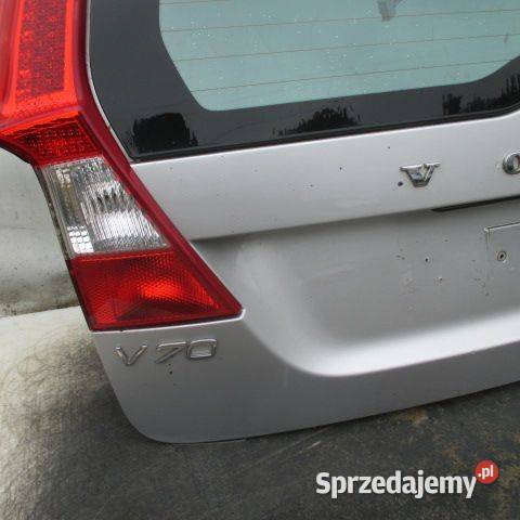 VOLVO V70 XC70 KLAPA TYŁ TYLNA Z SZYBĄ I LAMPAMI osobowe Rakoniewice