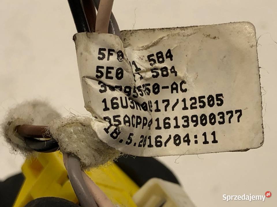 WIĄZKA AIRBAG SKODA FABIA III