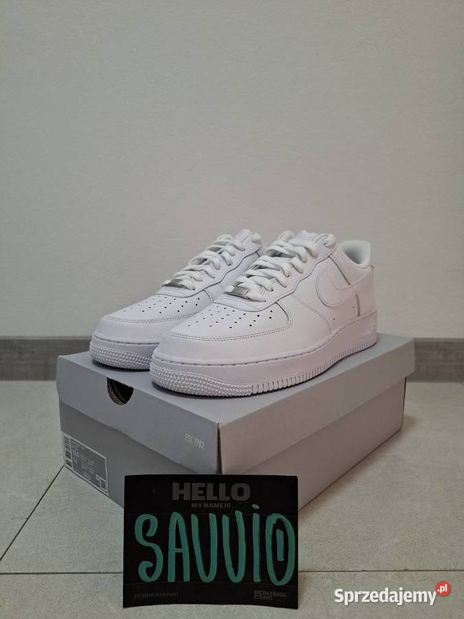 Buty Nike Air Force 1 07 Low r47 czarny Nowy Sącz