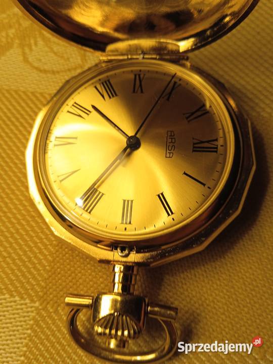 zegarek vintage Swiss made 17 jewels z klapką