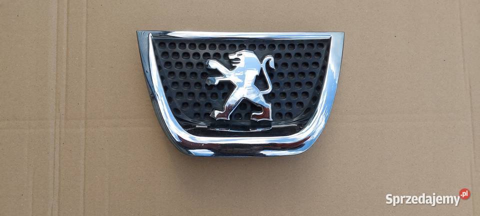 EMBLEMAT ZNACZEK LOGO ZDERZAKA PRZÓD PEUGEOT Emblematy Międzychód