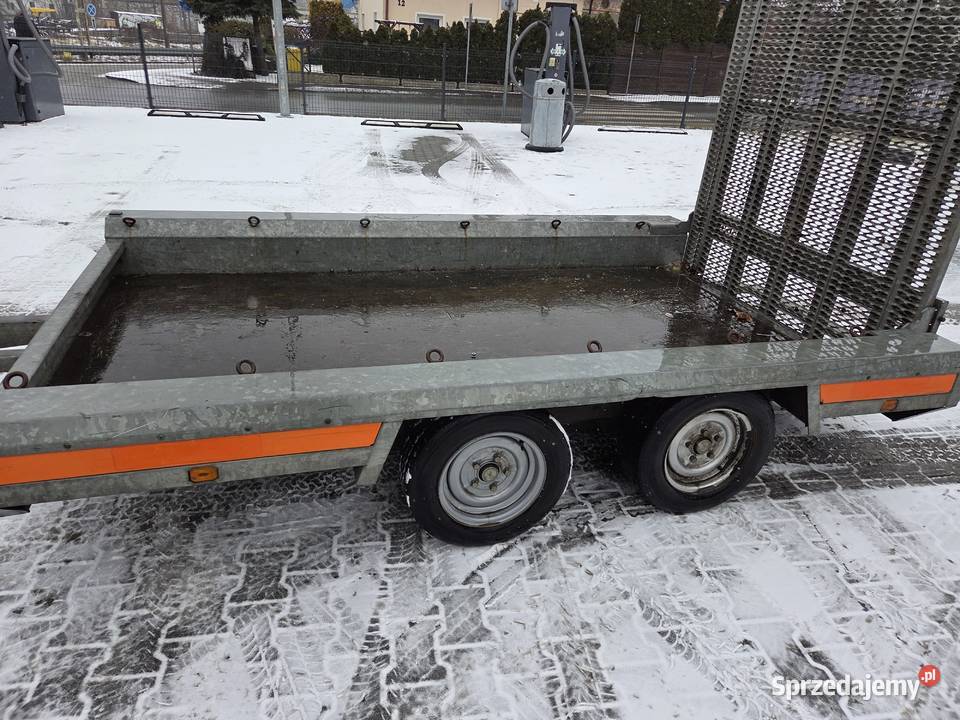 Przyczepa do minikoparki hurco 3 tony DMC laweta Namysłów