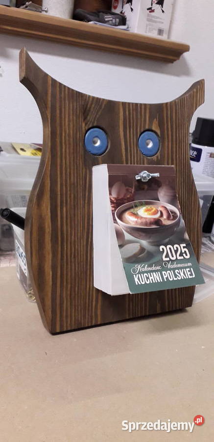 Ozdobny uchwyt na kalendarz kartkowy Międzyrzecz sprzedam