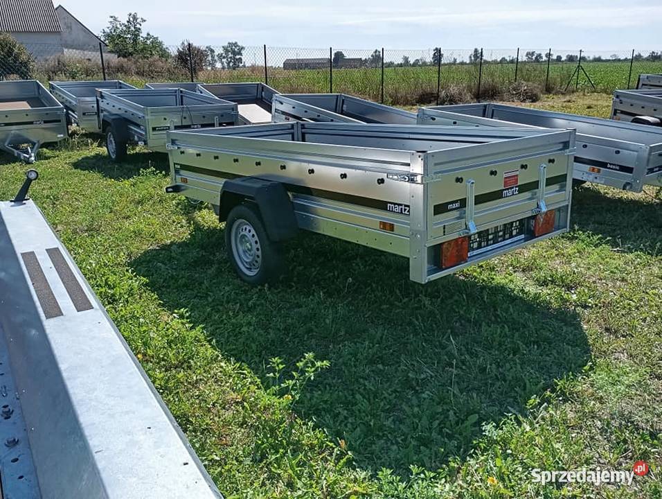 Przyczepa samochodowa Martz kiper Maxi 264x126 Września
