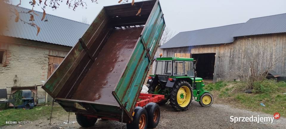 Przyczepa Tandem 8t lubelskie Gorzków-Osada
